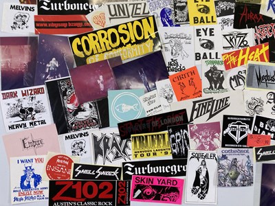 Lot 100 - ROCK/PUNK/METAL MERCHANDISE & EPHEMERA.