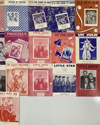 Lot 116 - SHEET MUSIC ARCHIVE - ROCK AND ROLL / DOO WOP / R&B.