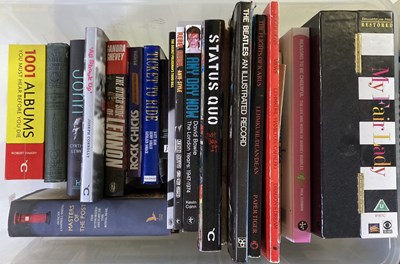 Lot 115 - MUSIC BOOKS, MAGAZINES & DVDS.