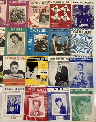 Lot 118 - SHEET MUSIC ARCHIVE - 50S / 60S TITLES.