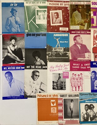 Lot 126 - SHEET MUSIC COLLECTION - SOUL, BLUES ETC.