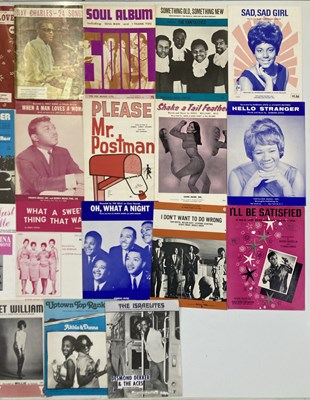 Lot 126 - SHEET MUSIC COLLECTION - SOUL, BLUES ETC.