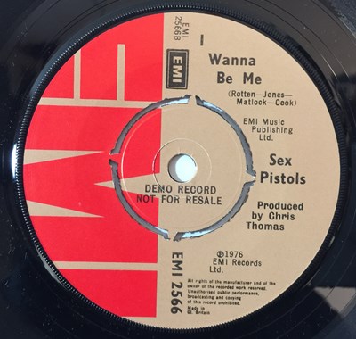Lot 103 - Sex Pistols - Anarchy In The U.K. 7" (Original UK demo, EMI 2566)