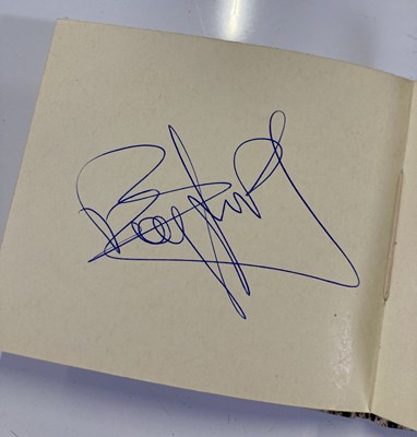 Lot 391 - AUTOGRAPH BOOK INC BEATLES SIGNATURES LIKELY BY ASPINALL.