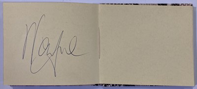 Lot 391 - AUTOGRAPH BOOK INC BEATLES SIGNATURES LIKELY BY ASPINALL.