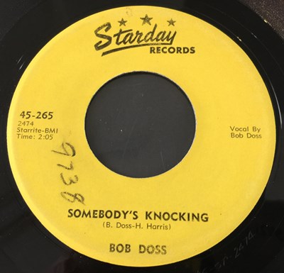 Lot 279 - BOB DOSS - DON'T BE GONE LONG / SOMEBODY'S KNOCKING (STARDAY RECORDS - 45-265)