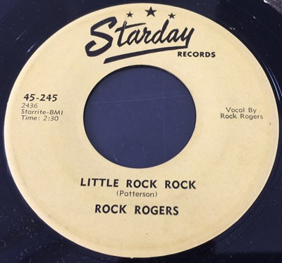 Lot 281 - ROCK ROGERS - LITTLE ROCK ROCK / THAT AIN'T IT (STARDAY RECORDS 45-245)