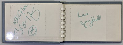 Lot 265 - AUTOGRAPH BOOK INC MICK JAGGER.