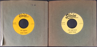 Lot 283 - STARDAY RECORDS - SONNY FISHER - 7" PACK