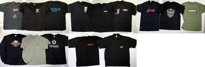 Lot 129 - MUSIC PROMOTIONAL CLOTHING.