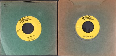 Lot 284 - LOU WALKER - STARDAY RECORDS - 7" PACK