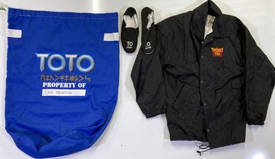 Lot 130 - TOTO - TOUR CLOTHING AND EPHEMERA.