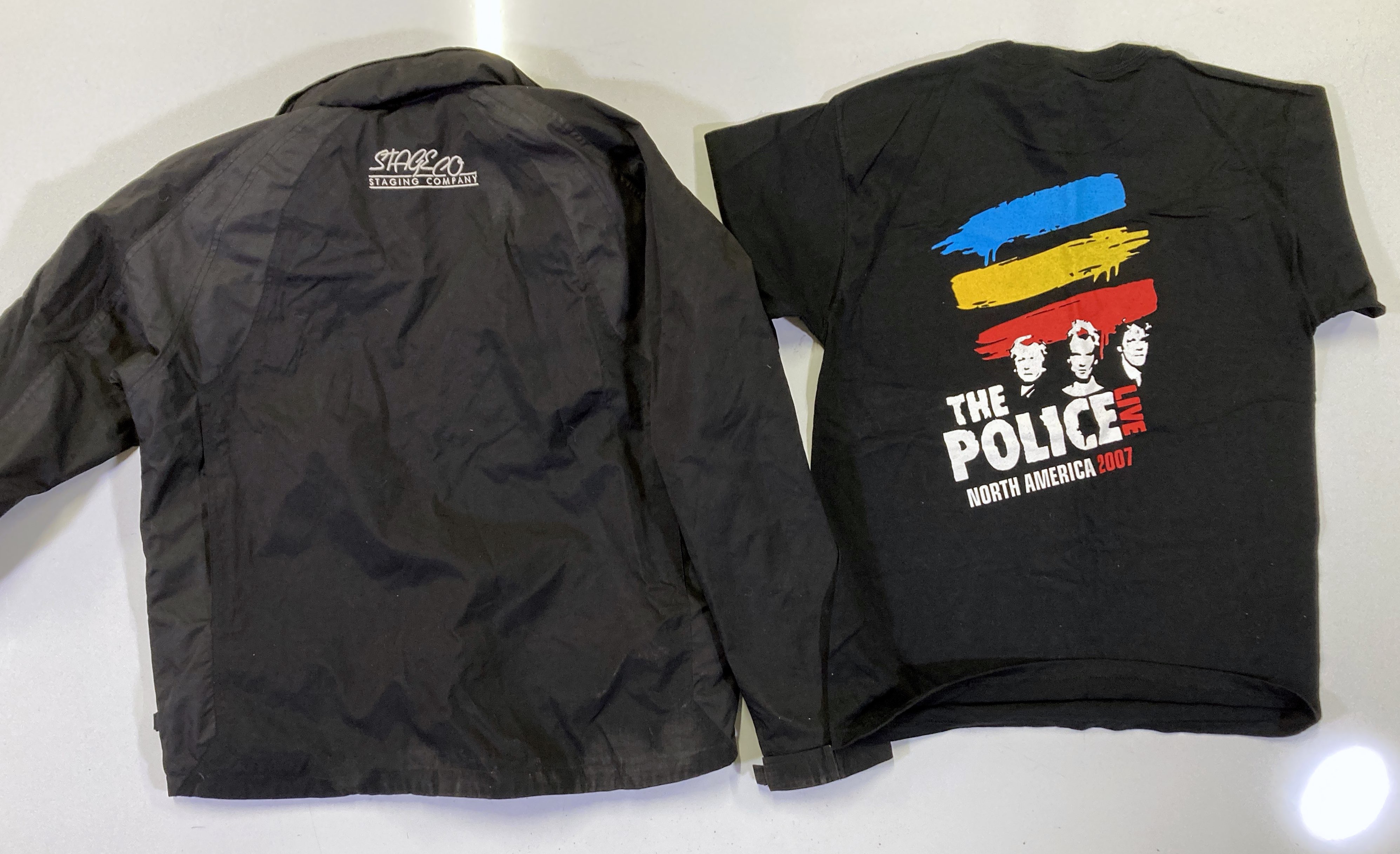Camiseta Oficial De Sting & The Police - Tour Mundial 1979 - Algodón Clásico Unisex