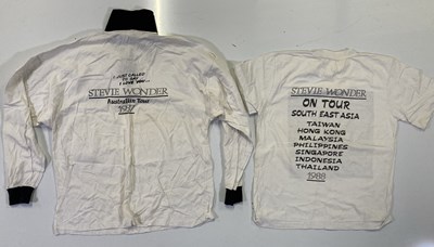 Lot 138 - STEVIE WONDER - TOUR CLOTHING AND EPHEMERA.