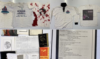 Lot 138 - STEVIE WONDER - TOUR CLOTHING AND EPHEMERA.