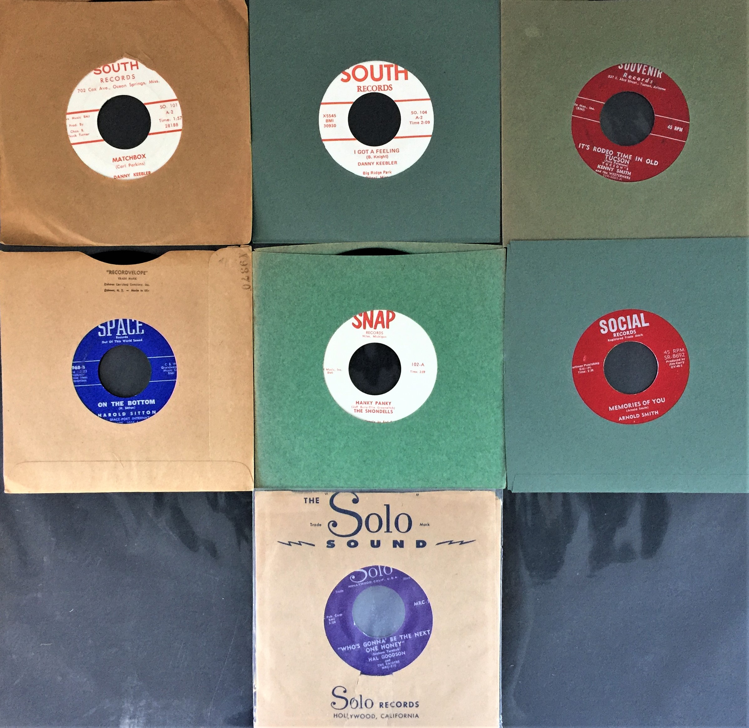 Lot 301 - ROCKABILLY/ SOUL/ RNR - 7" COLLECTION