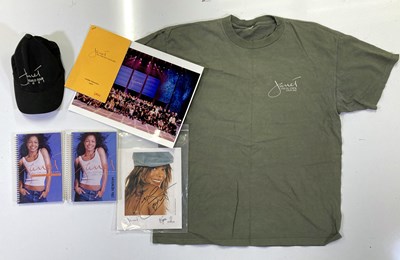 Lot 155 - JANET JACKSON - TOUR ITINERARIES AND EPHEMERA