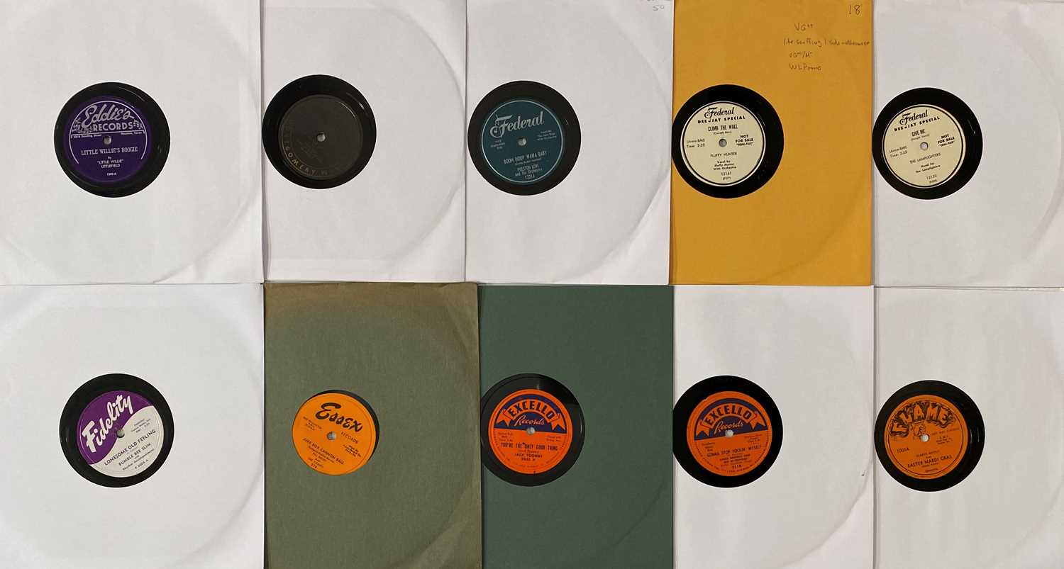 78 Rpm Headshell Label Lot 313 - ROCK N ROLL/ ROCKABILLY/ BLUES/ R&B - 78RPM