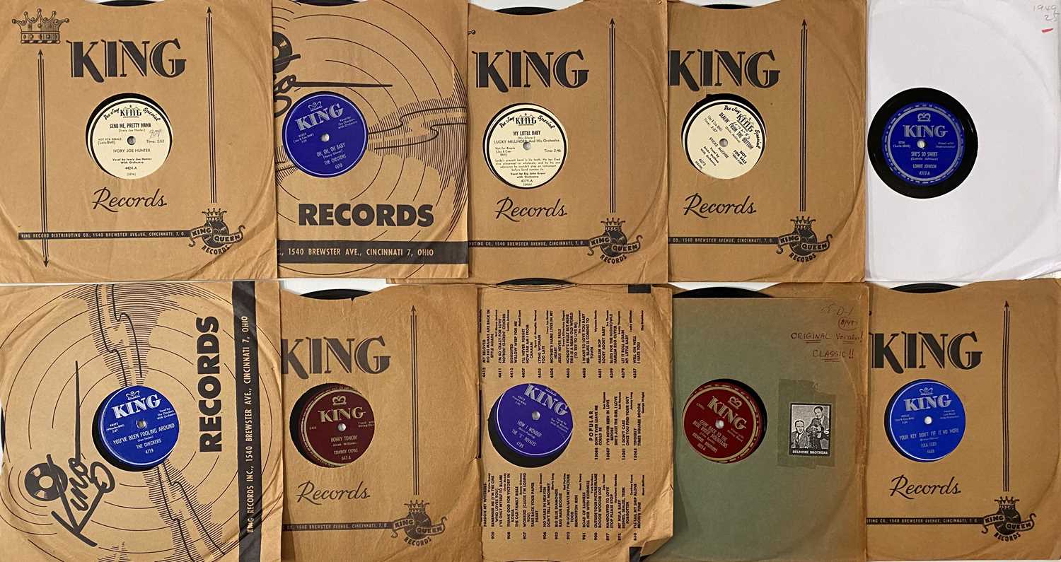 Lot 318 - KING RECORDS - 78RPM SHELLAC COLLECTION