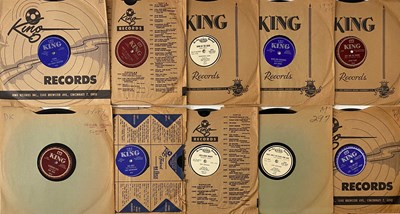 Lot 318 - KING RECORDS - 78RPM SHELLAC COLLECTION