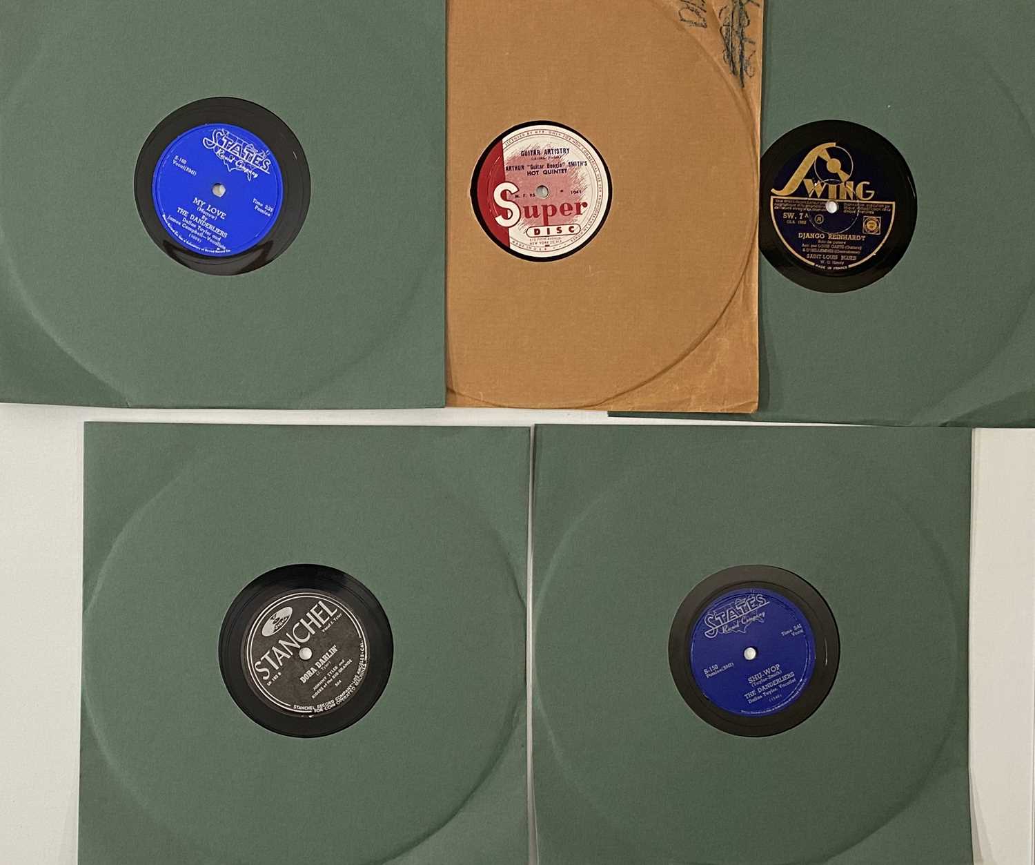 Shellac Label Print Lot 326 - S/W LABELS - 78RPM SHELLAC PACK