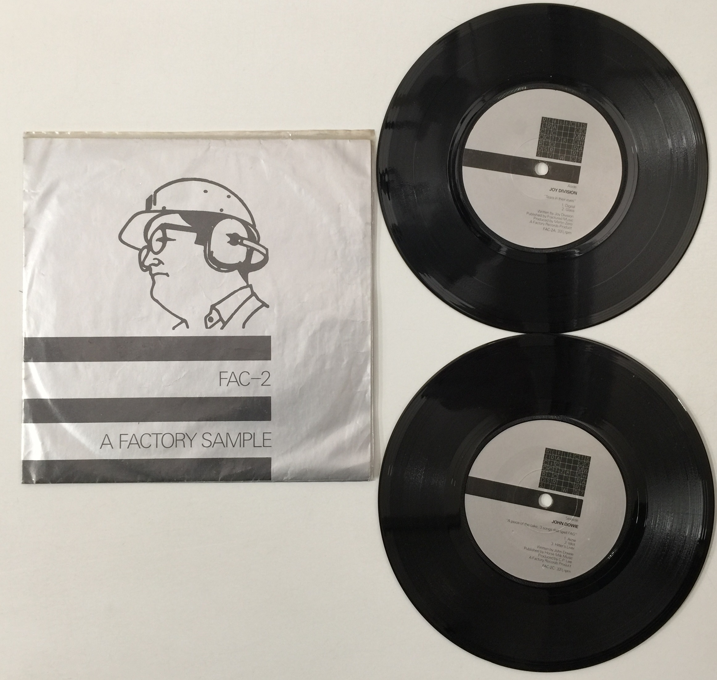 Lot 109 - FAC 2 - A FACTORY SAMPLE EP (ORIGINAL UK