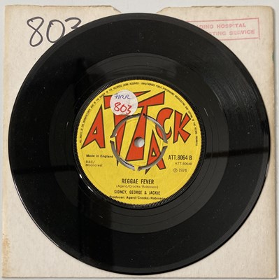 Lot 172 - SIDNEY, GEORGE & JACKIE - AT THE CLUB / REGGAE FEVER (ATT.8064)