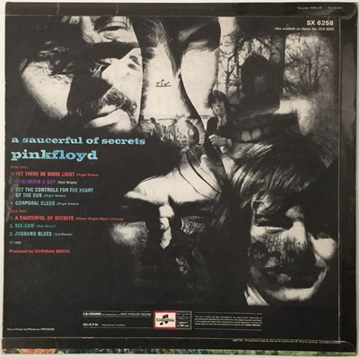 Lot 116 - PINK FLOYD - A SAUCERFUL OF SECRETS LP (ORIGINAL UK MONO PRESSING - COLUMBIA SX 6258).