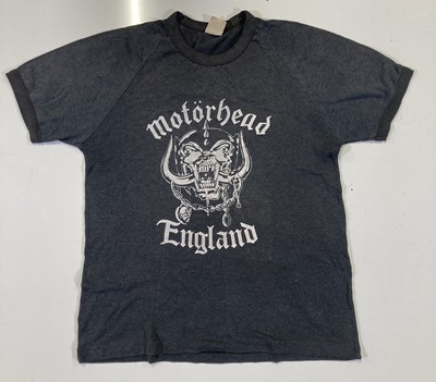 Lot 147 - MOTORHEAD - A RARE 1984 CREW ISSUED AUSTRALIAN TOUR T-SHIRT.