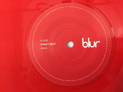 Lot 131 - BLUR - CRAZY BEAT / THE OUTSIDER 7" (7243 552331 7 2) - BANKSY SLEEVE.