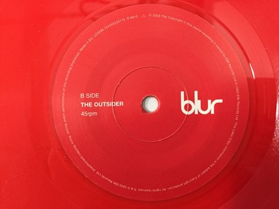 Lot 131 - BLUR - CRAZY BEAT / THE OUTSIDER 7" (7243 552331 7 2) - BANKSY SLEEVE.