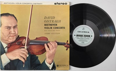 Lot 127 - DAVID OISTRAKH - BEETHOVEN VIOLIN CONCERTO LP (ORIGINAL UK STEREO RECORDING - SAX 2315).