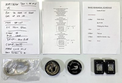 Lot 422 - KATE BUSH - STAGE USED IN EAR MONITORING HEADPHONES AND TOUR EPHEMERA