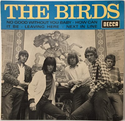 Lot 147 - THE BIRDS - NO GOOD WITHOUT YOU BABY 7" EP (ORIGINAL FRENCH COPY - DECCA 457.114)