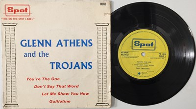 Lot 152 - GLEN ATHENS AND THE TROJANS - YOU'RE THE ONE 7" EP (SPOT 7E 1018)