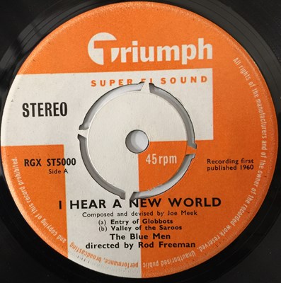 Lot 154 - JOE MEEK - I HEAR A NEW WORLD (PART 1) EP (ORIGINAL UK COPY - TRIUMPH RGX ST5000)