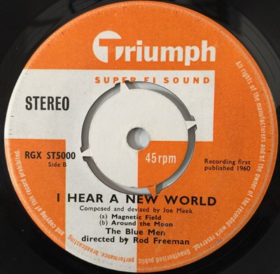 Lot 154 - JOE MEEK - I HEAR A NEW WORLD (PART 1) EP (ORIGINAL UK COPY - TRIUMPH RGX ST5000)