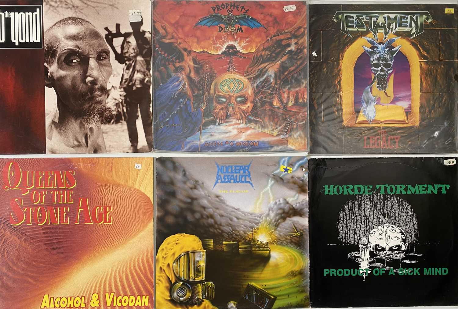 Lot 800 - METAL - LP COLLECTION