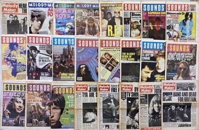 Lot 123 - MUSIC MAGAZINE COLLECTION - SOUNDS / MELODY MAKER / RECORD MIRROR.