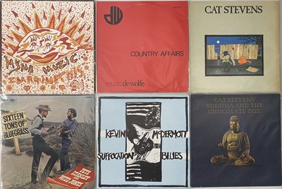 Lot 805 - FOLK / SINGER-SONGWRITER / WORLD / COUNTRY - LP COLLECTION