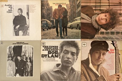 Lot 711 - Folk/ Folk Rock LPs inc Bob Dylan Collection