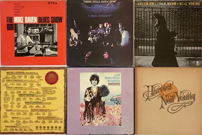 Lot 711 - Folk/ Folk Rock LPs inc Bob Dylan Collection