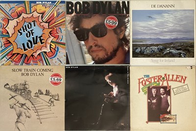 Lot 711 - Folk/ Folk Rock LPs inc Bob Dylan Collection