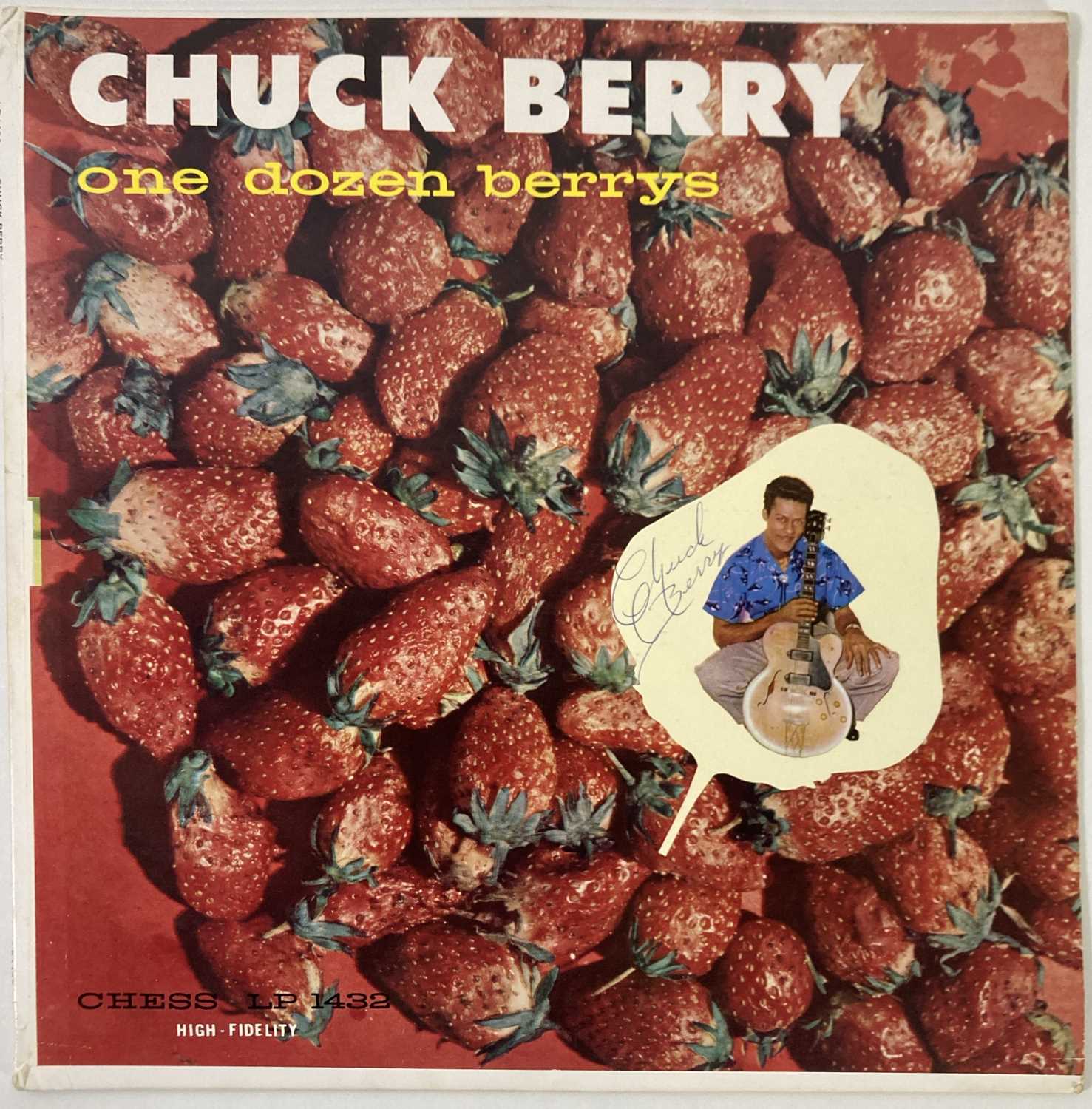 Lot 274 - CHUCK BERRY - SIGNED LP.