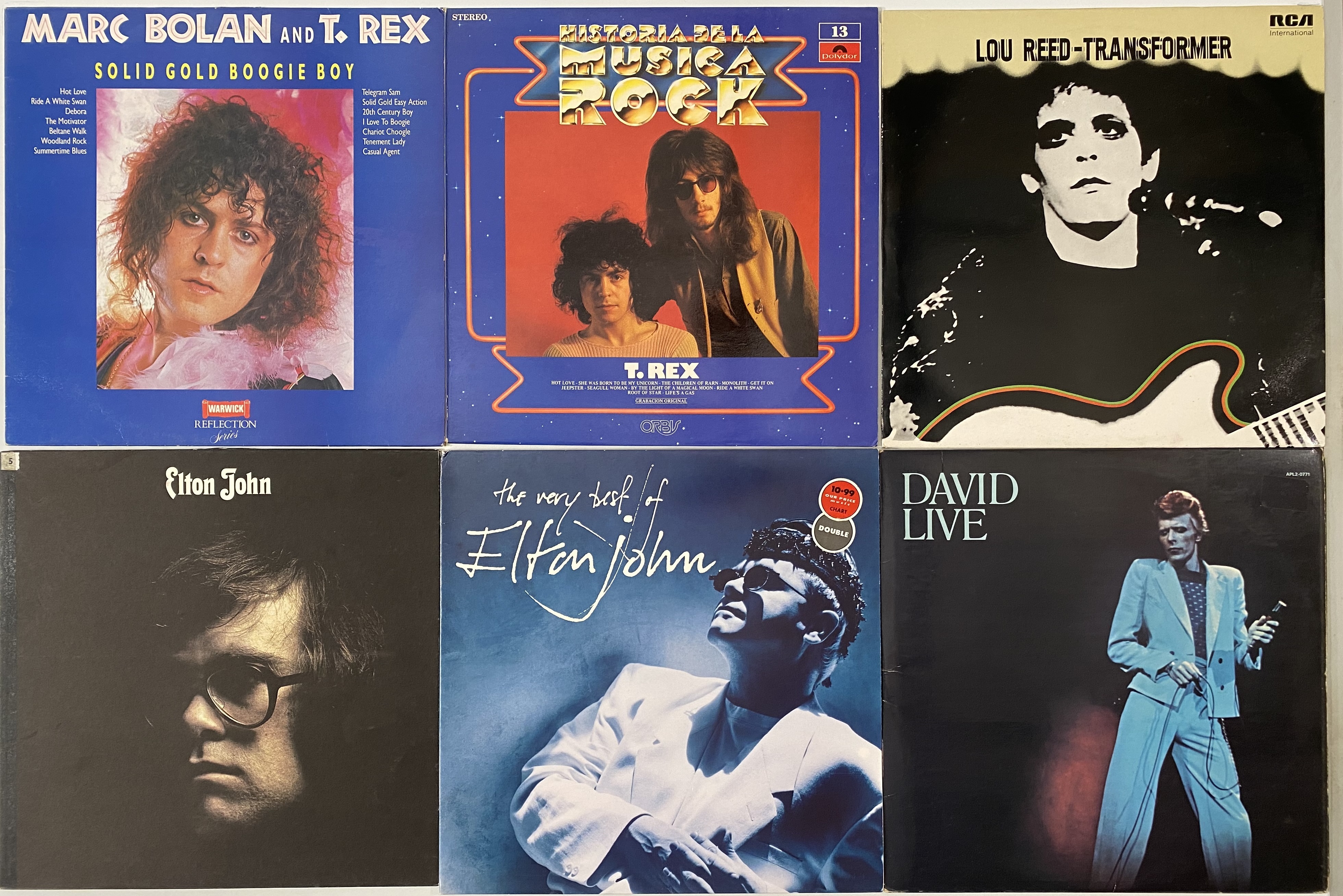 Core Clasglim Rocks Lot 787 - CLASSIC/ GLAM/ HEAVY - ROCK LPs