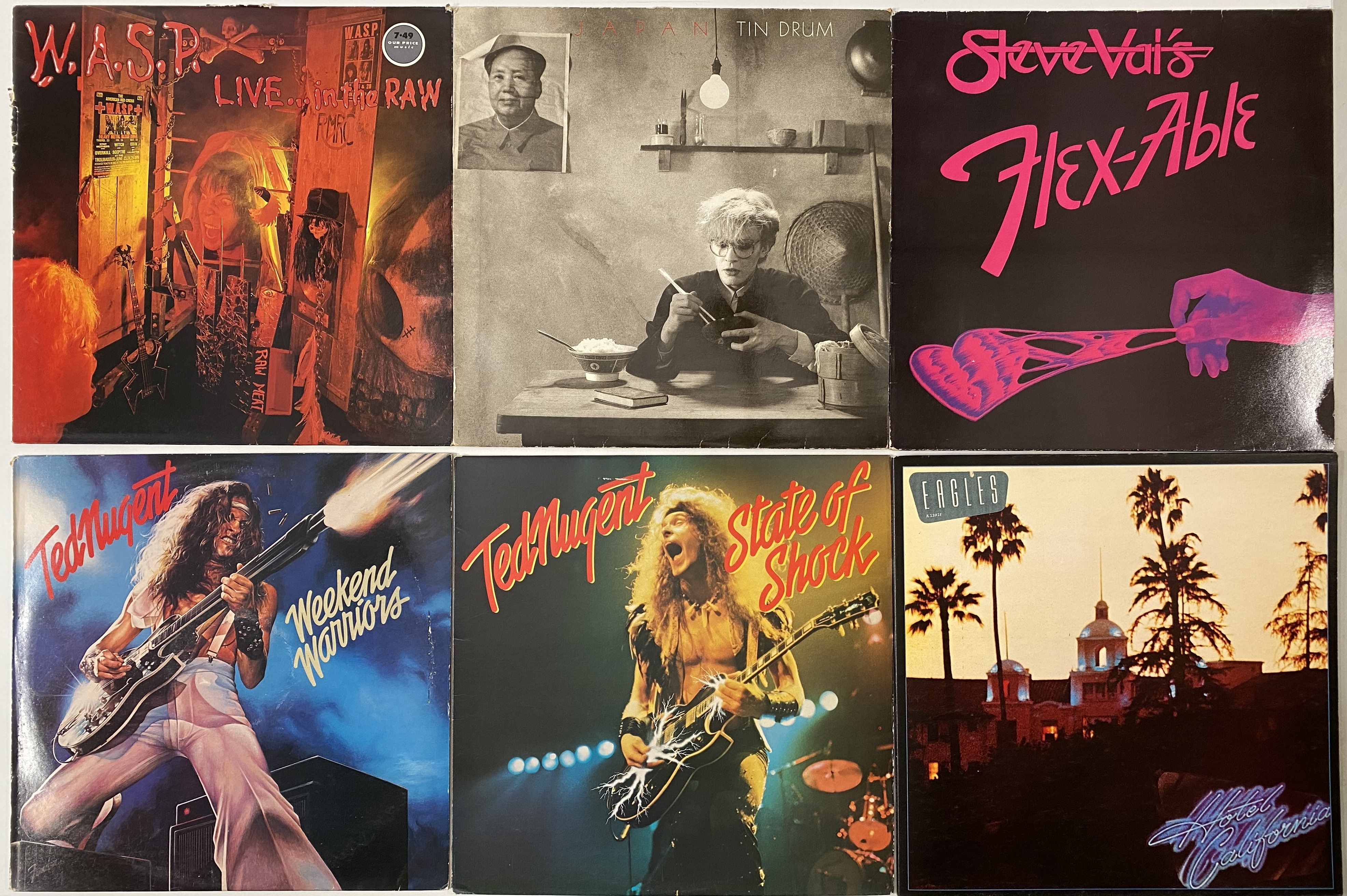 Core Clasglim Rocks Lot 787 - CLASSIC/ GLAM/ HEAVY - ROCK LPs