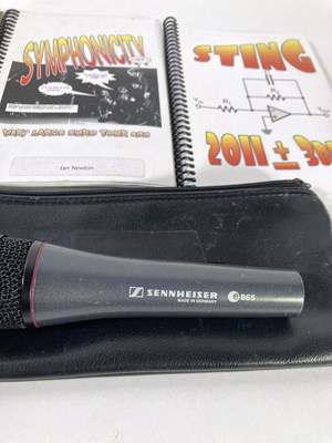 Lot 402 - STING/THE POLICE - STAGE USED MICROPHONE.