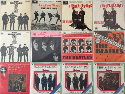 Lot 819 - THE BEATLES - EPs / 7" PACK