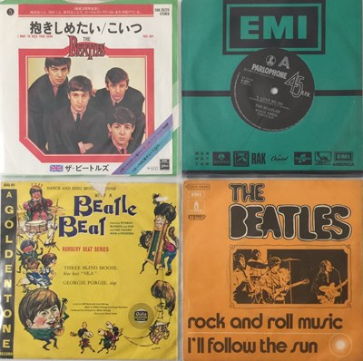 Lot 819 - THE BEATLES - EPs / 7" PACK