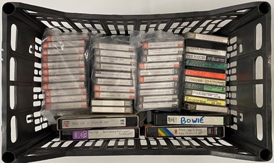 Lot 110A - PRIVATE / LIVE RECORDINGS - CASSETTE / VHS COLLECTION